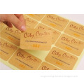 Customized Adhesive Label with Kraft Paper Material